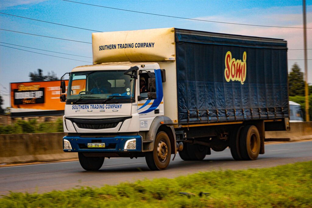 A Kenya moving truck from Goodlife Movers, ready for relocation services.