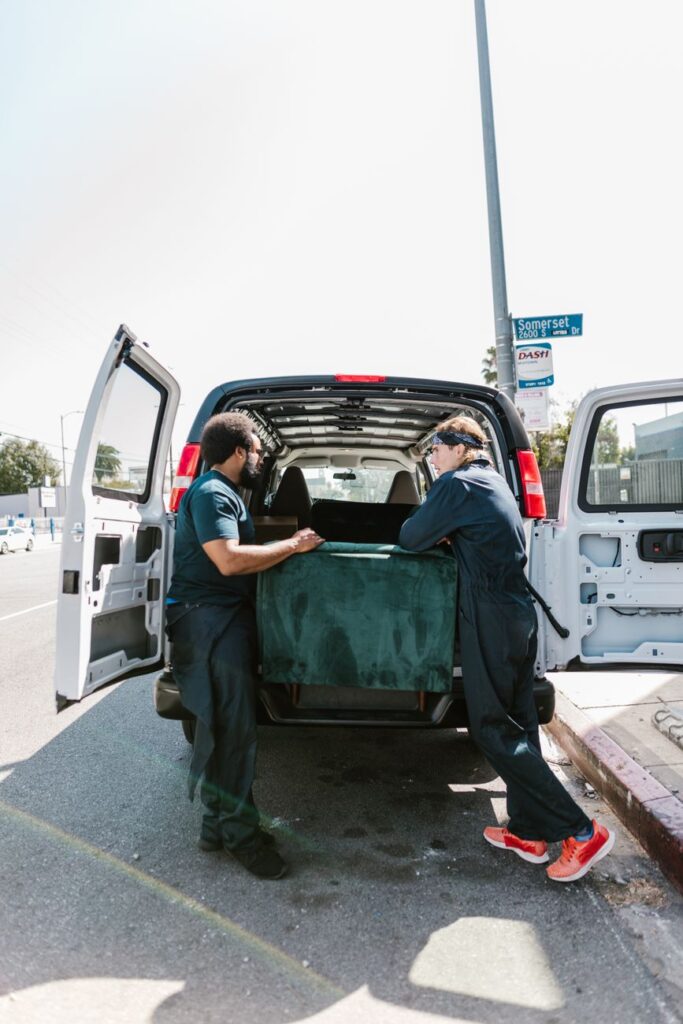 movers in Parliament Road - A team of professional movers loading furniture into a moving truck in Syokimau.