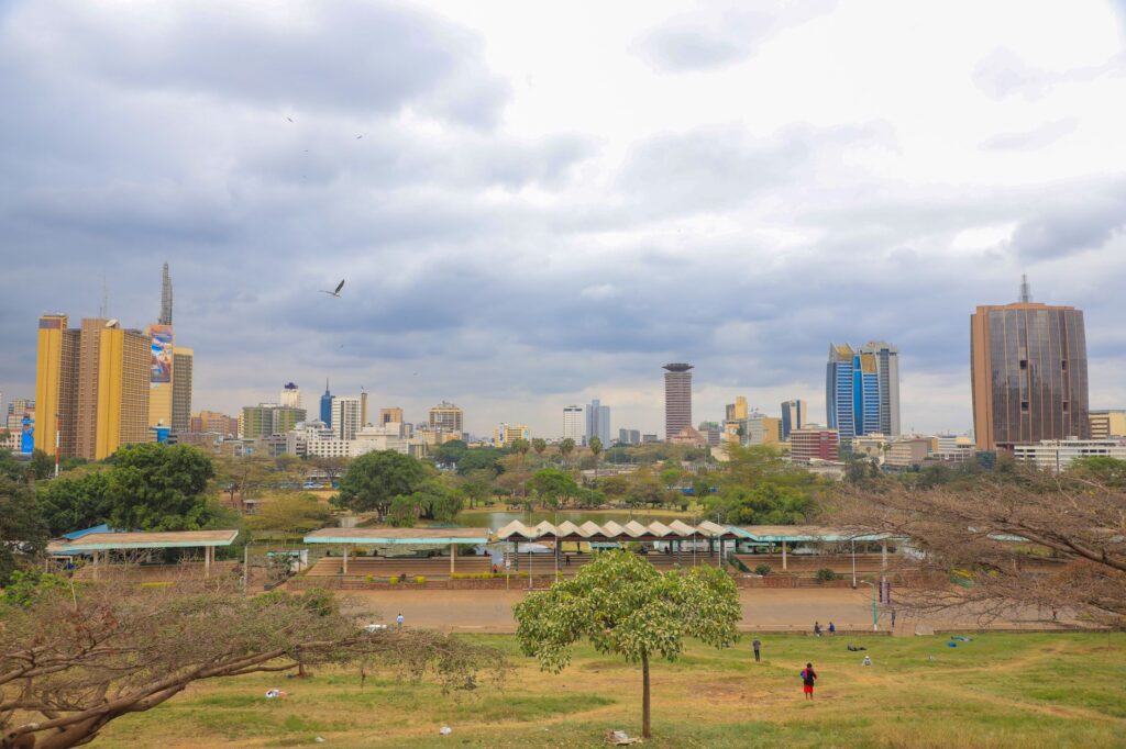 movers syokimau nairobi cbd - Professional movers loading boxes and furniture into a moving truck in Nairobi, Kenya.